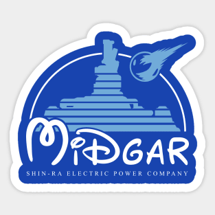 Midgar Sticker